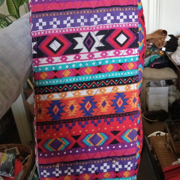 Western printed quilted tote - Picture 8 of 8